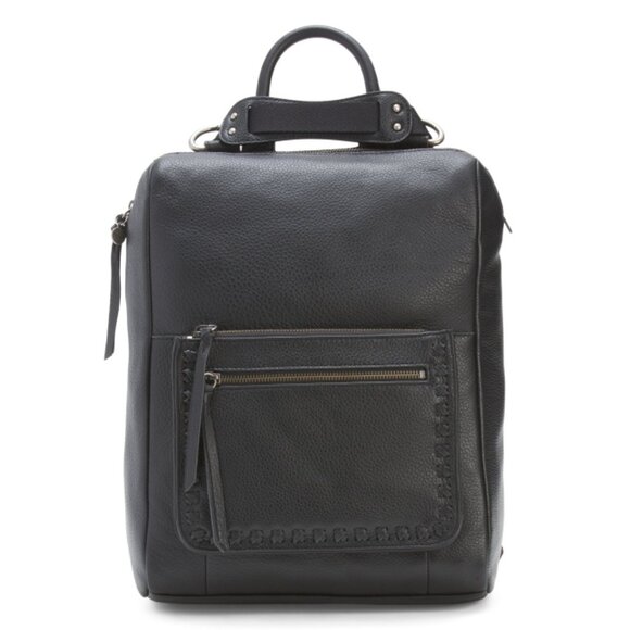 THE SAK Handbags - THE SAK Black Leather Loyola Convertible Backpack